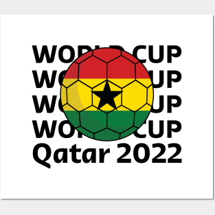 World Cup Qatar 2022  - Team Ghana Posters and Art